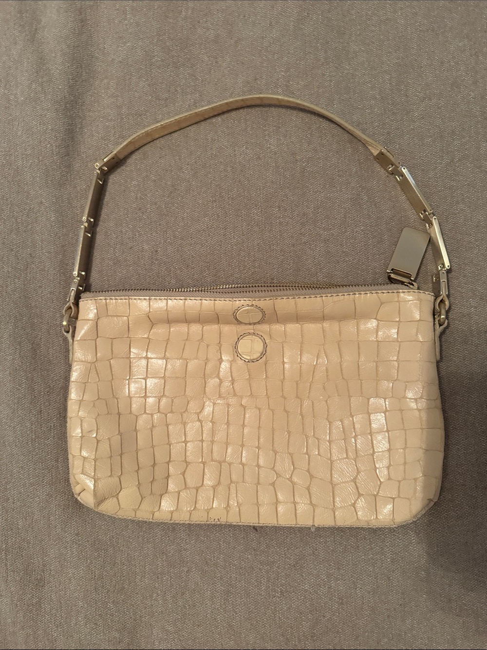 Banana Republic EMBOSSED LEATHER CROSSBODY BAG